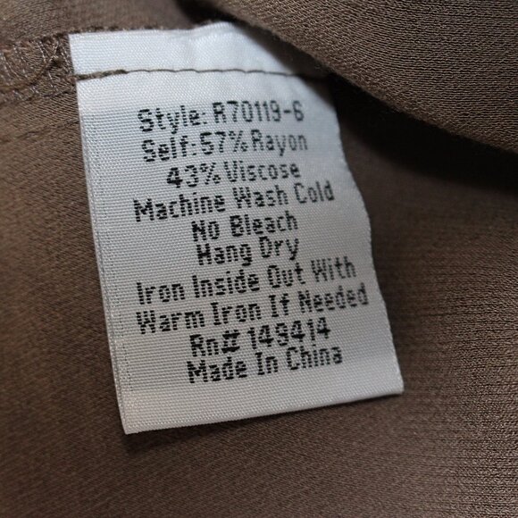 Johnny Was - Crinkle Satin Asymmetric Maxi Skirt in Smoldering Grey, size Medium - Picture 10 of 12